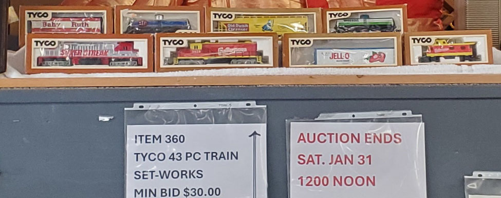 Tyco train set