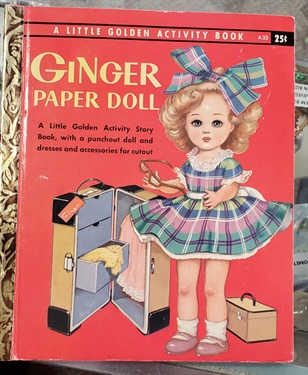 Ginger paper doll book