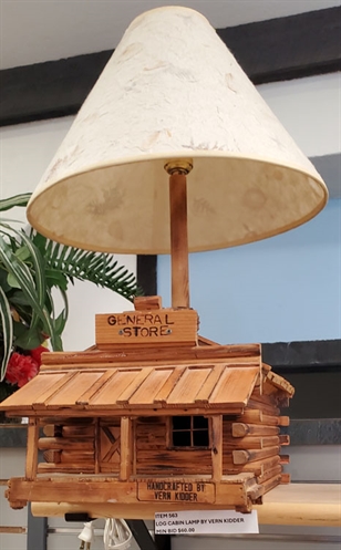 Log Cabin lamp