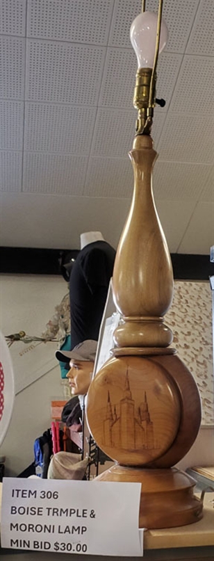 Boise temple lamp