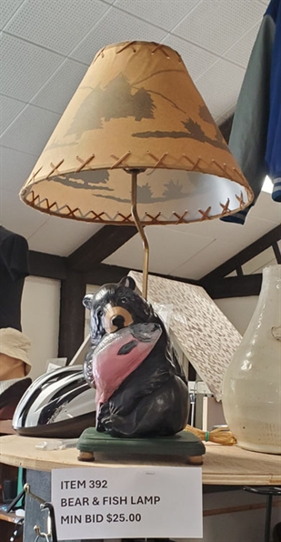 Bear lamp