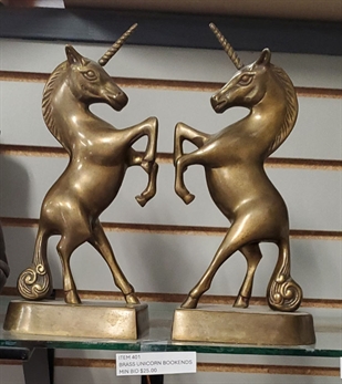 Unicorn bookends