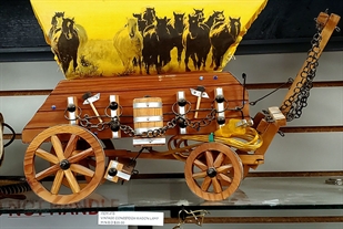 Conestoga wagon lamp