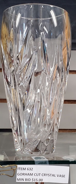 Crystal vase