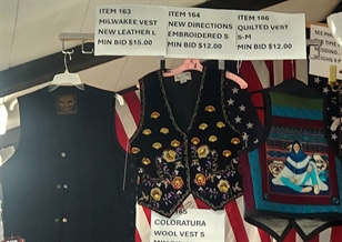 Three vests