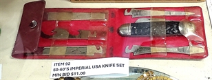 Imperial USA knife set